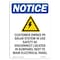 Signmission OSHA Notice, 5" Height, Customer Owned PV Sign With Symbol, 5" X 3.5", Portrait OS-NS-D-35-V-10869 - alternate 1